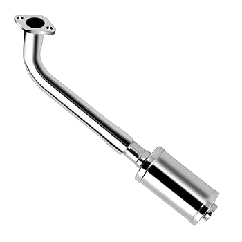 Amazon.com: FVRITO Thickened Exhaust Header Pipe Muffler